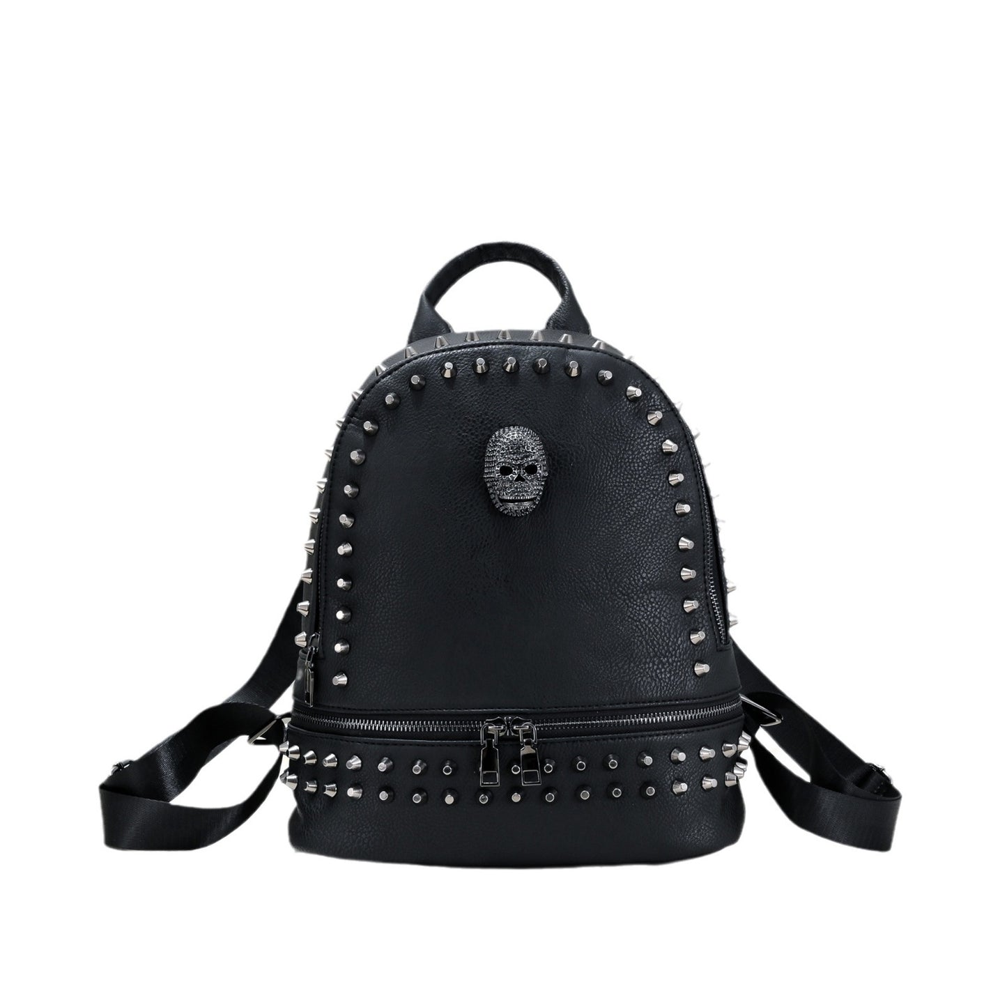 European And American Fashion Minimalist Versatile Casual Soft Leather Portable Backpack