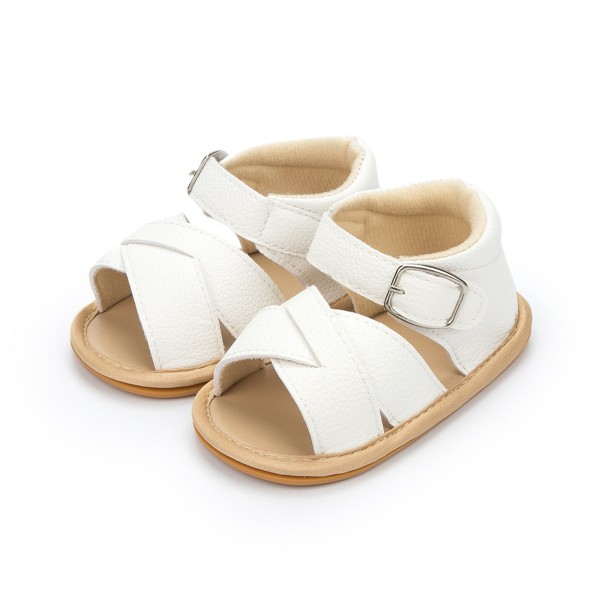 Summer Sandals Breathable Soft Rubber Sole Toddler Shoes