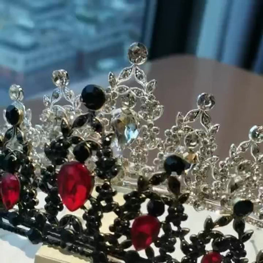 Water Diamond Alloy Princess Crown Headwear