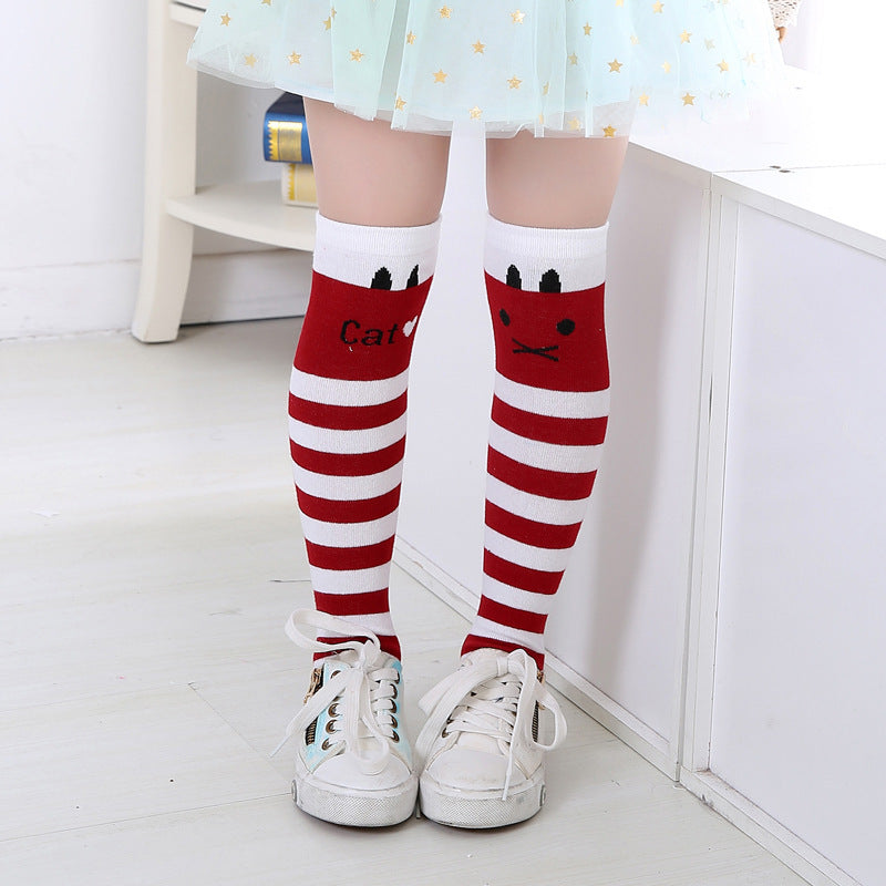 Middle Tube Baby Overknee Long Boot Girls High Tube Students' Socks