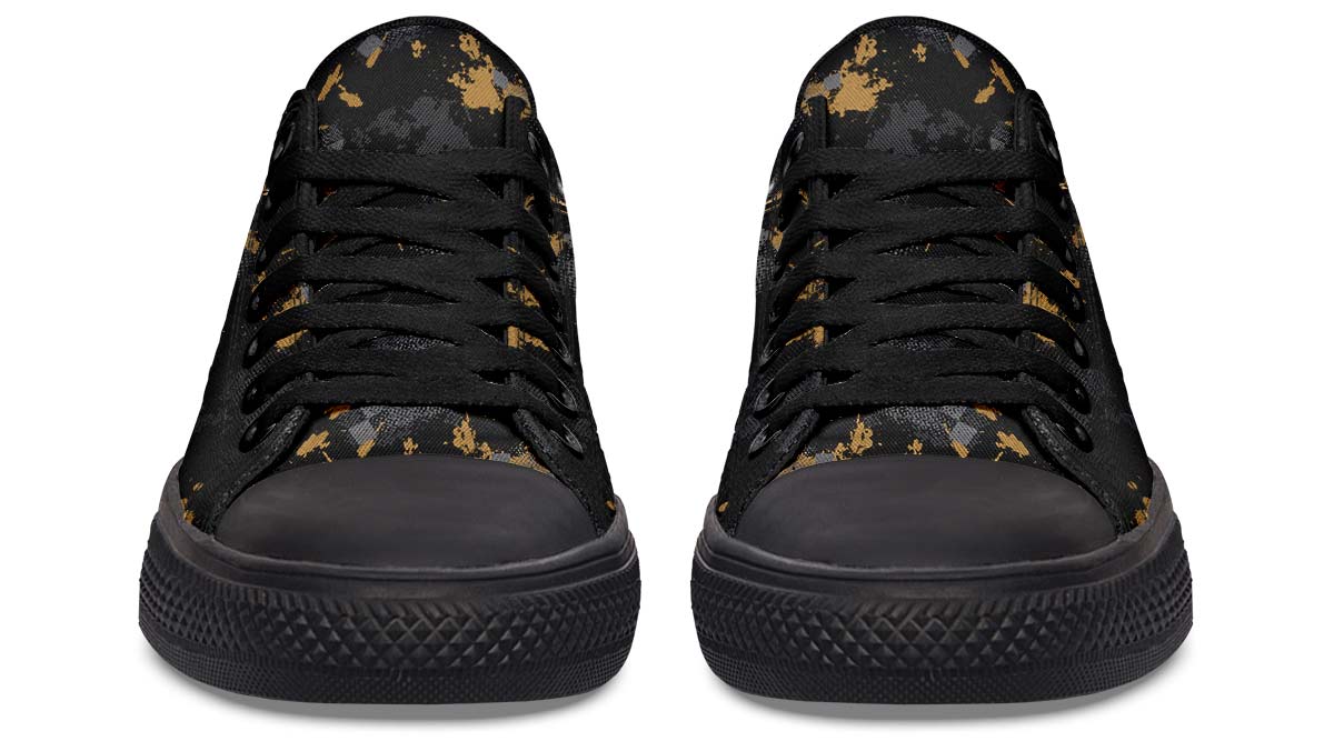 Fashion Print Couple Low-Top Canvas Shoes
