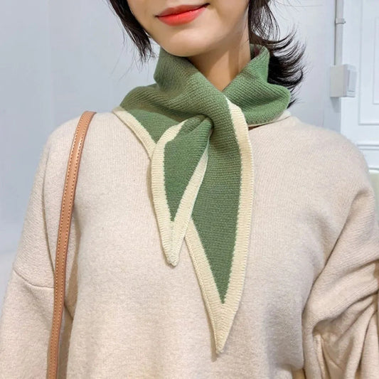 Cross Triangular Binder Warm Scarf