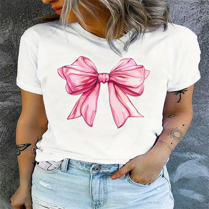 Women's Summer T-shirt Printing Fashion Casual