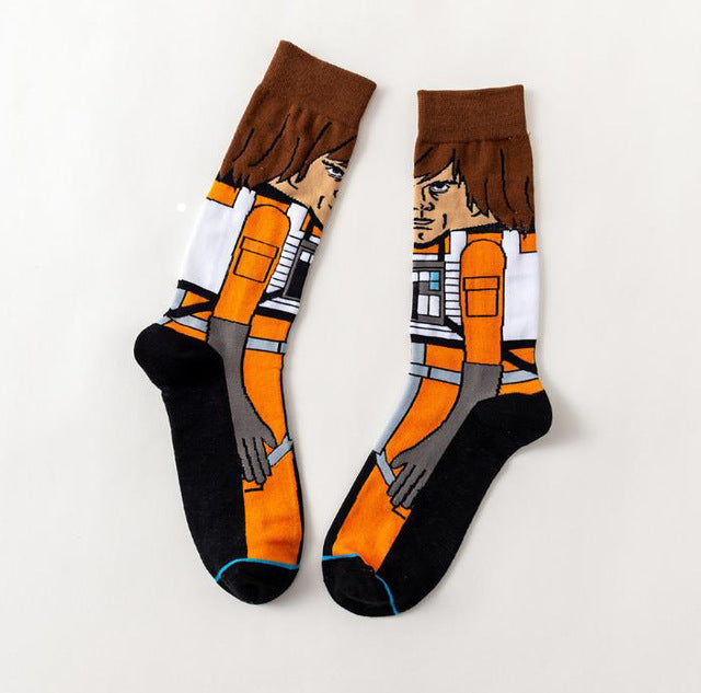 Socks Master Yoda R2-D2 Cosplay Socks Woo Ji