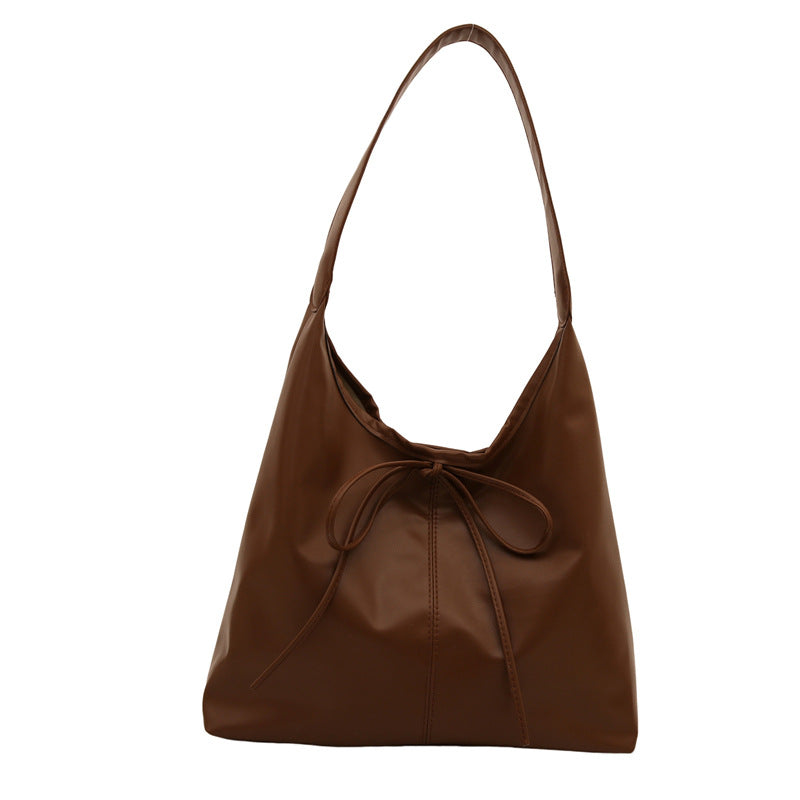 Fashionable Stylish Shoulder Texture Large Capacity Niche Design Bag