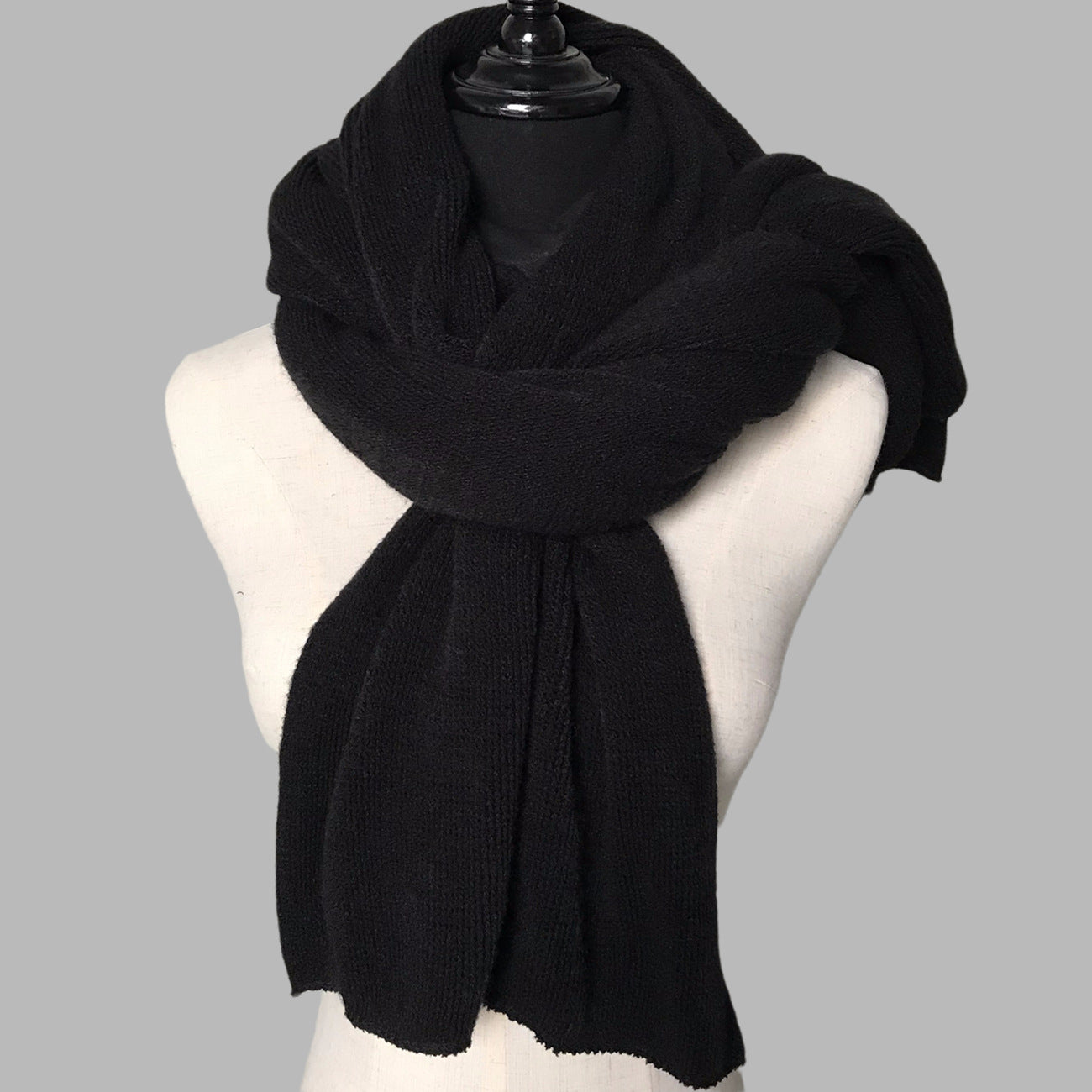 Ladies Scarf Warm Winter Solid Color  Cashmere