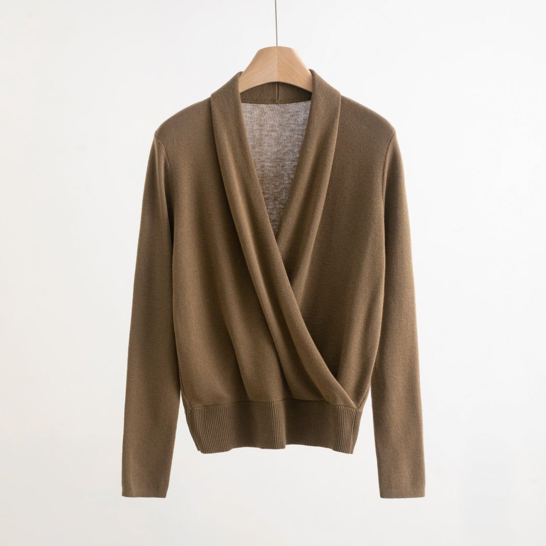 Kvinders sans for design, enkel temperamentstop, fashionabel