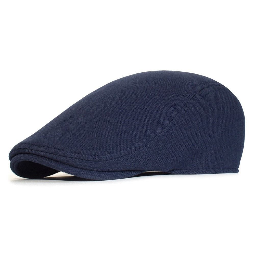 Pure Cotton Solid Color Beret Simple Artistic Retro