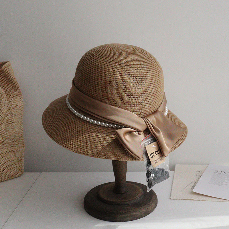 Female Korean Straw Plaited Outing Straw Hat