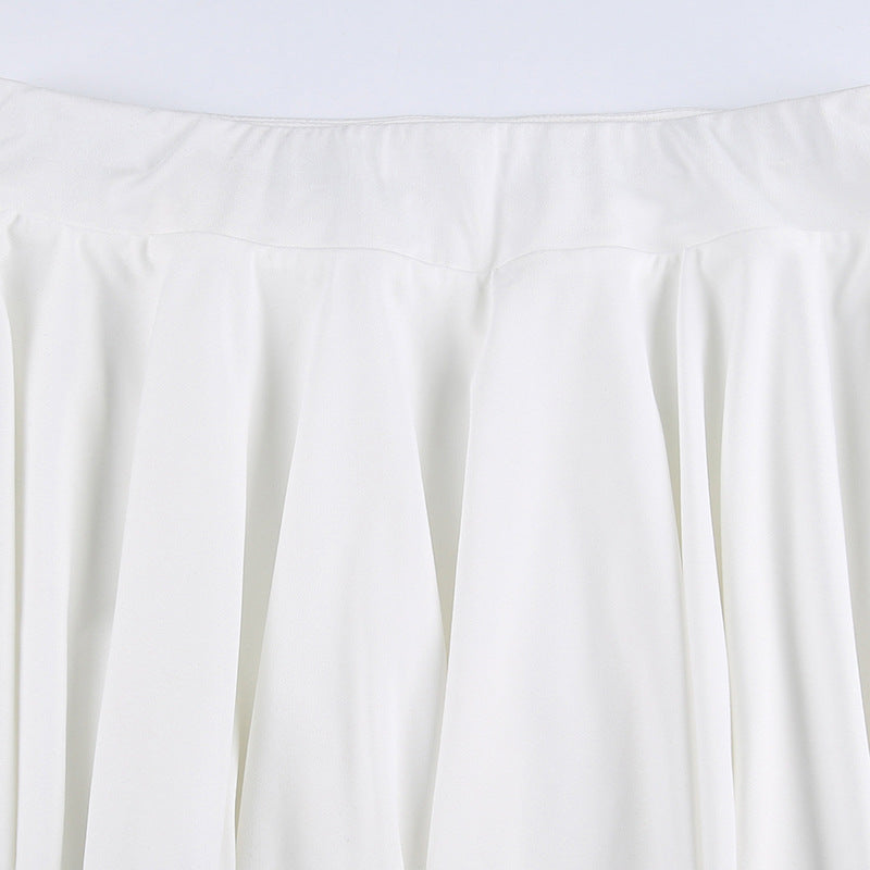 Women's Fashion Splicing Irregular Half-body Skirt