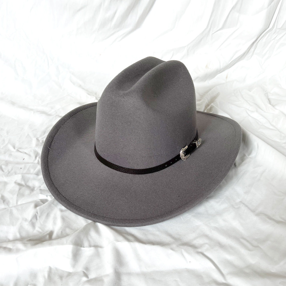 Fashion Punk Big Brim Hat