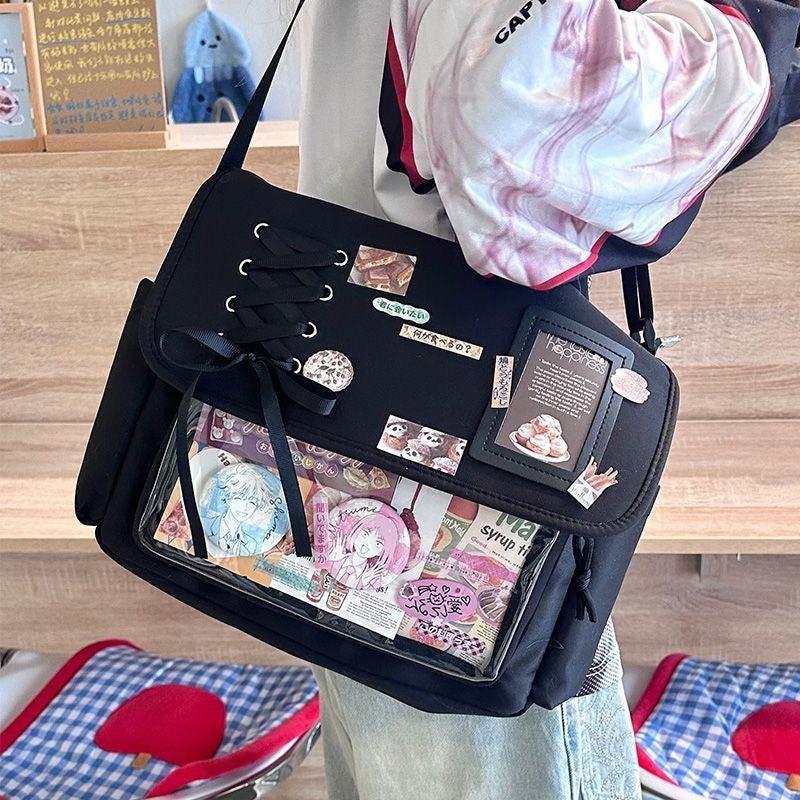 Daily Casual Transparent Crossbody Bag For Women
