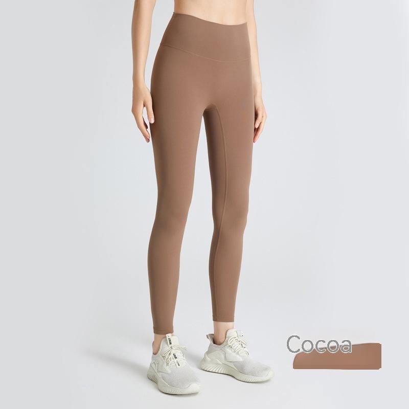 Fitness Nude Feel Yoga Pants Female High Waist Tight