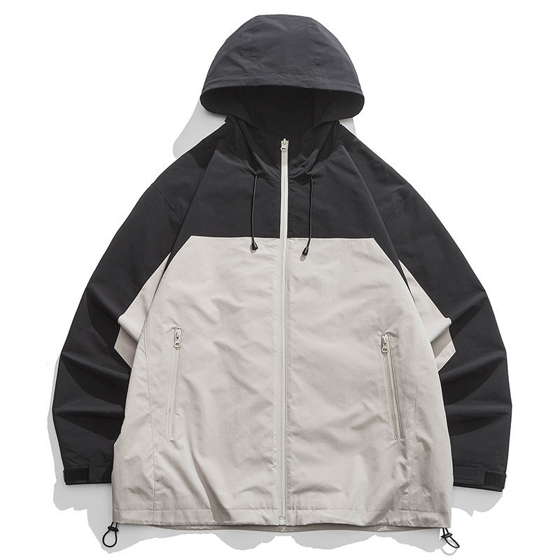 Spring And Autumn New Jacket Hooded Coat For Men