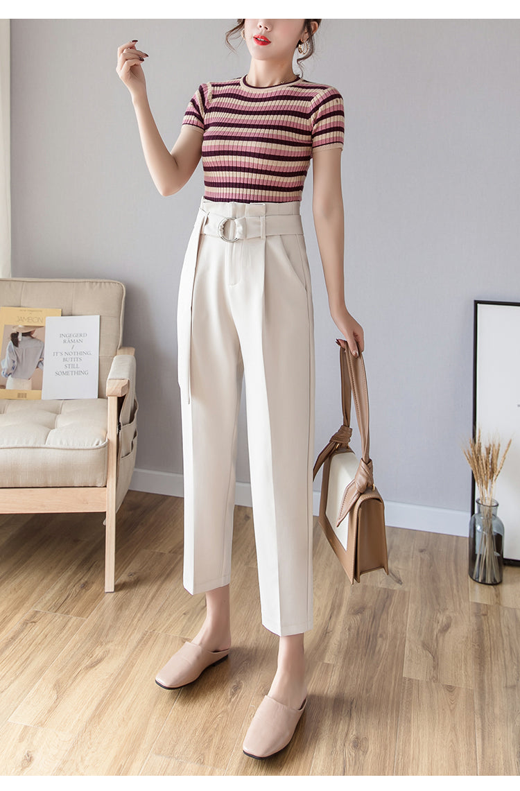 Women's Spring And Autumn Professional Temperament Suit Pants