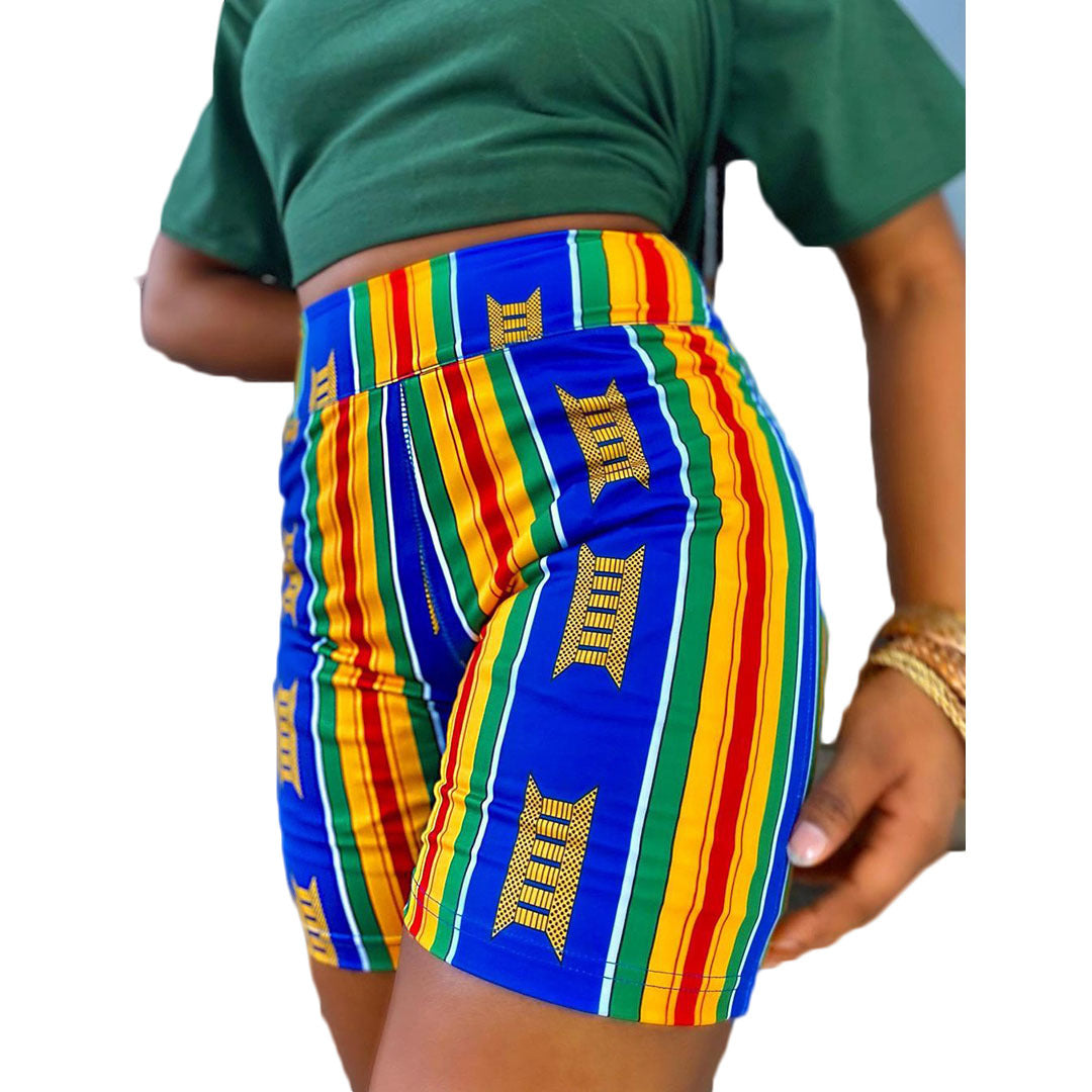 Sexy Women's Solid Color Print Shorts