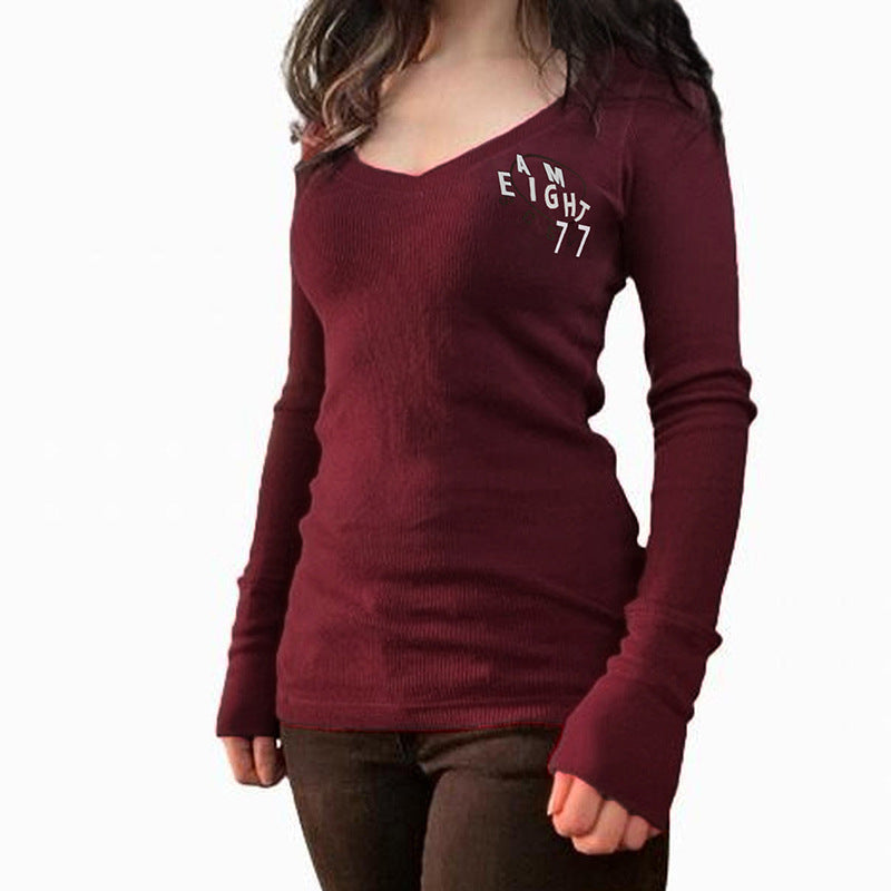 Stylish And Minimalist Long Sleeve Top For Women