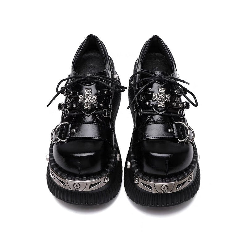Platform Shoes Women's Sweet Cool Hot Girl Gothic Platform Shoes Dark