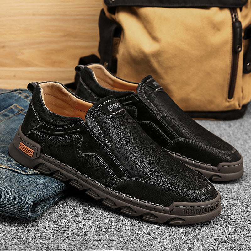 Men's Shoes Fashion Trend Casual Shoes Retro British Style