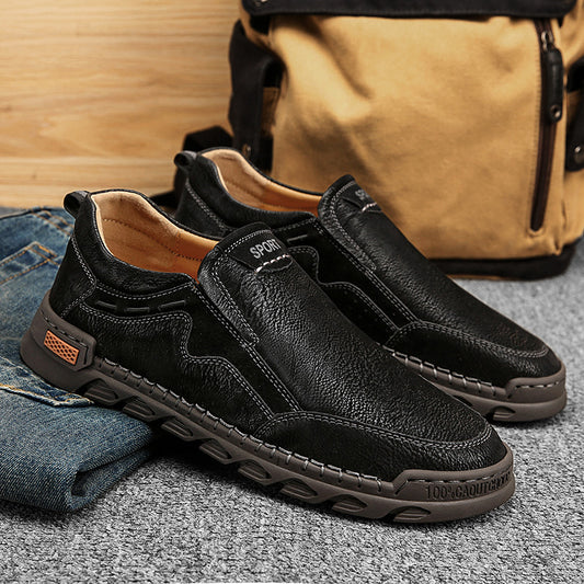 Men's Shoes Fashion Trend Casual Shoes Retro British Style