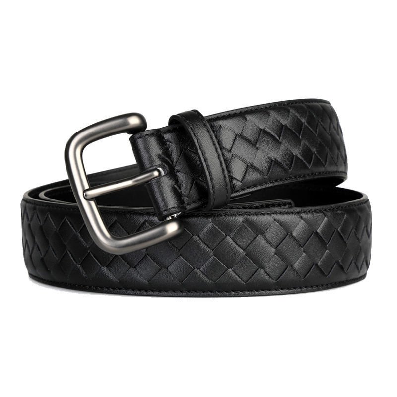 Men's Leather Pin Buckle Belt