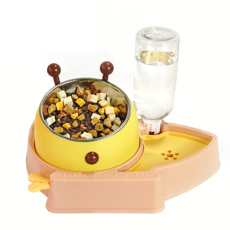Anti-Overturning Large-Capacity Automatic Water Storage Cat Rice Bowl