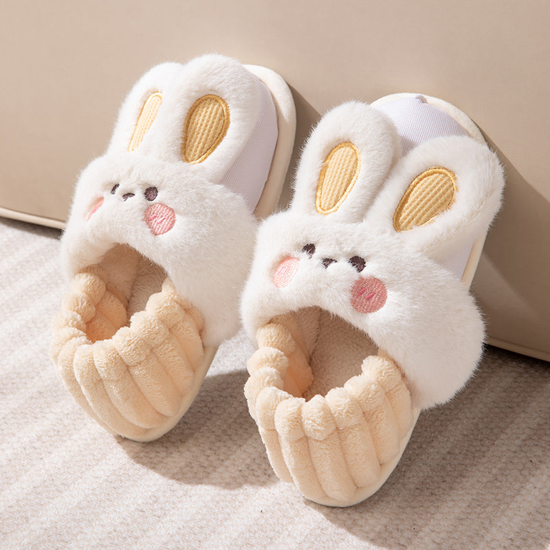 Removable Cotton Lovely Slippers In Winter