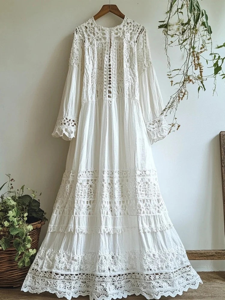 European And American Women's Sleeveless Long Dress
