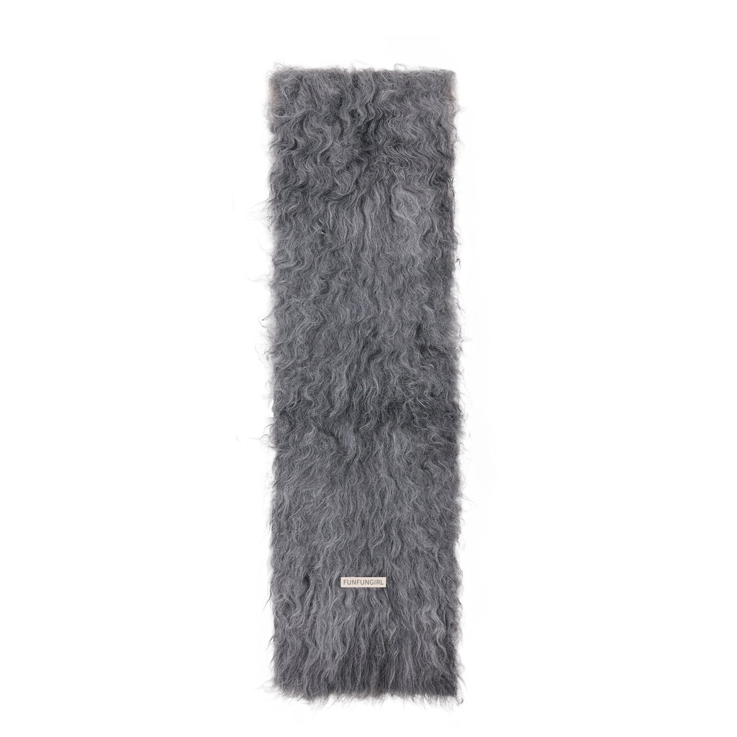 Fluffy Knitted Scarf Warm And Thick Scarf