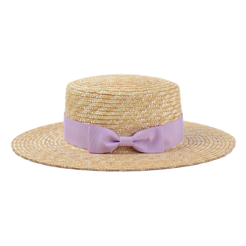 Women's Summer New Bow Straw Hat