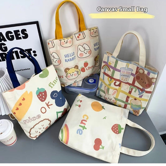 Cartoon Japanese Canvas Bag Tutorial Small Size