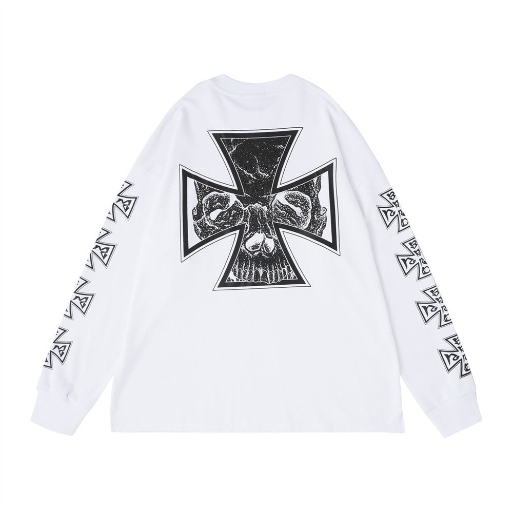 Løs afslappet pullover med designfølelse