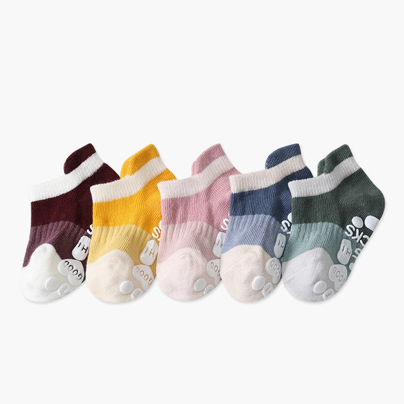 Thin Cotton Large Area Adhesive Ship Socks
