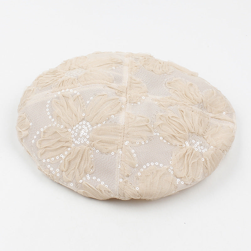 Korean Version Of The Trendy Fashion Literary Flower Beret