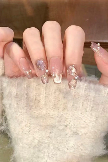 The Mermaid Princess Wears An Alligator Tail Ribbon And Has Beautiful Manicured Nails.