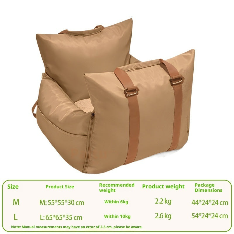 Car Kennel Waterproof Non-slip Stain Resistant Removable Pet Bag