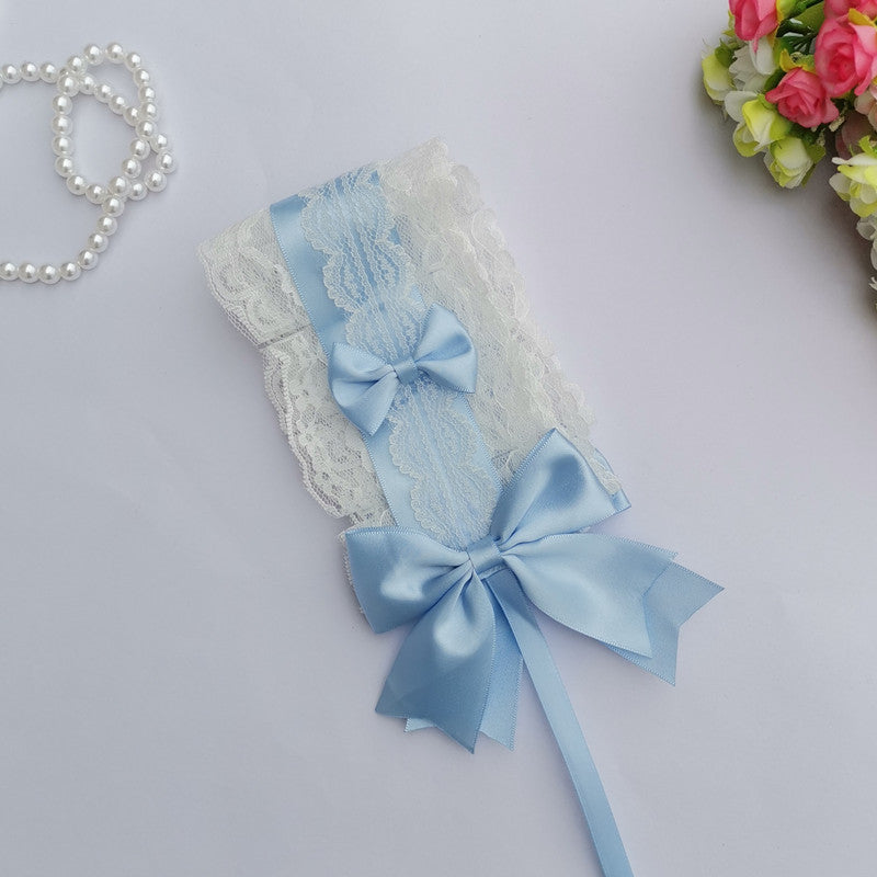 Lolita Headband Headwear Handmade Lace Bow