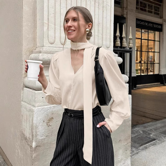 All-season Versatile And Elegant Top For Spring And Summer Commutes