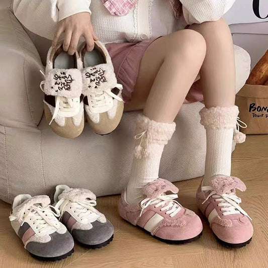 Women's High-top Sports Platform Canvas Shoes