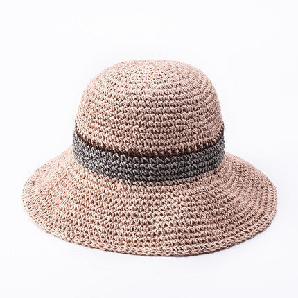 Women's Summer Foldable All-match Handmade Straw Hat