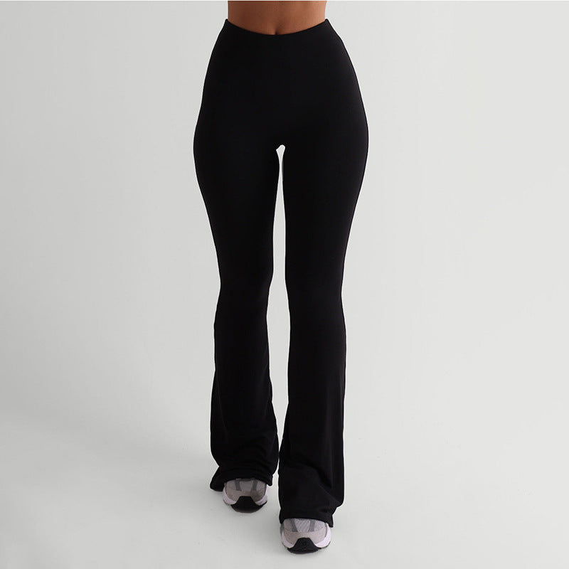 New Autumn Women's Fashion Fitted Boot-cut Casual Trousers