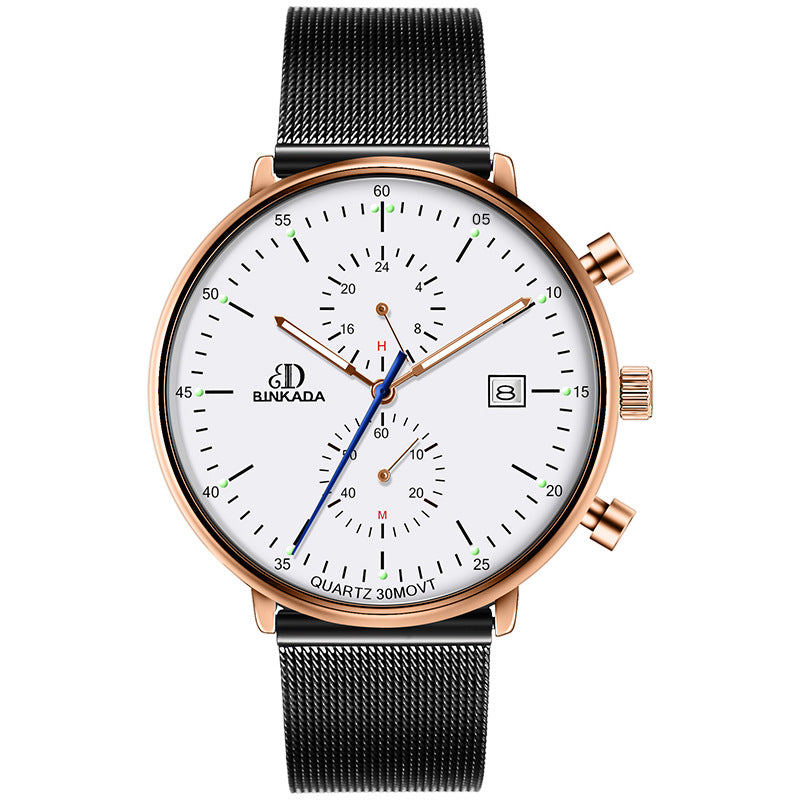 Luminous Waterproof Sports Men's Quartz Watch