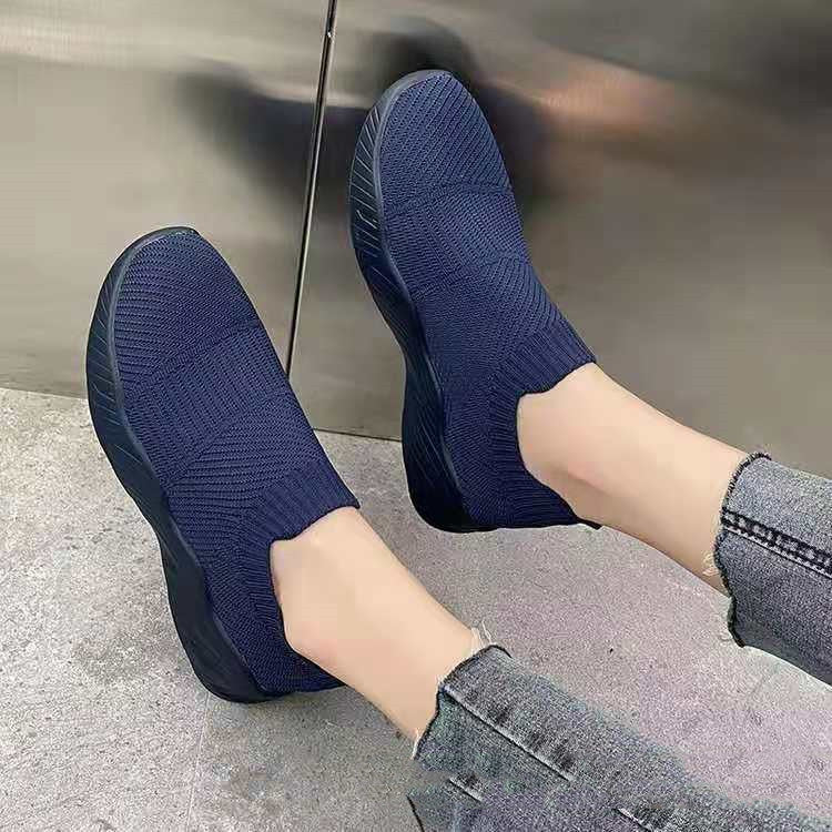 Large Size Fly Woven Mesh Breathable Socks And Shoes