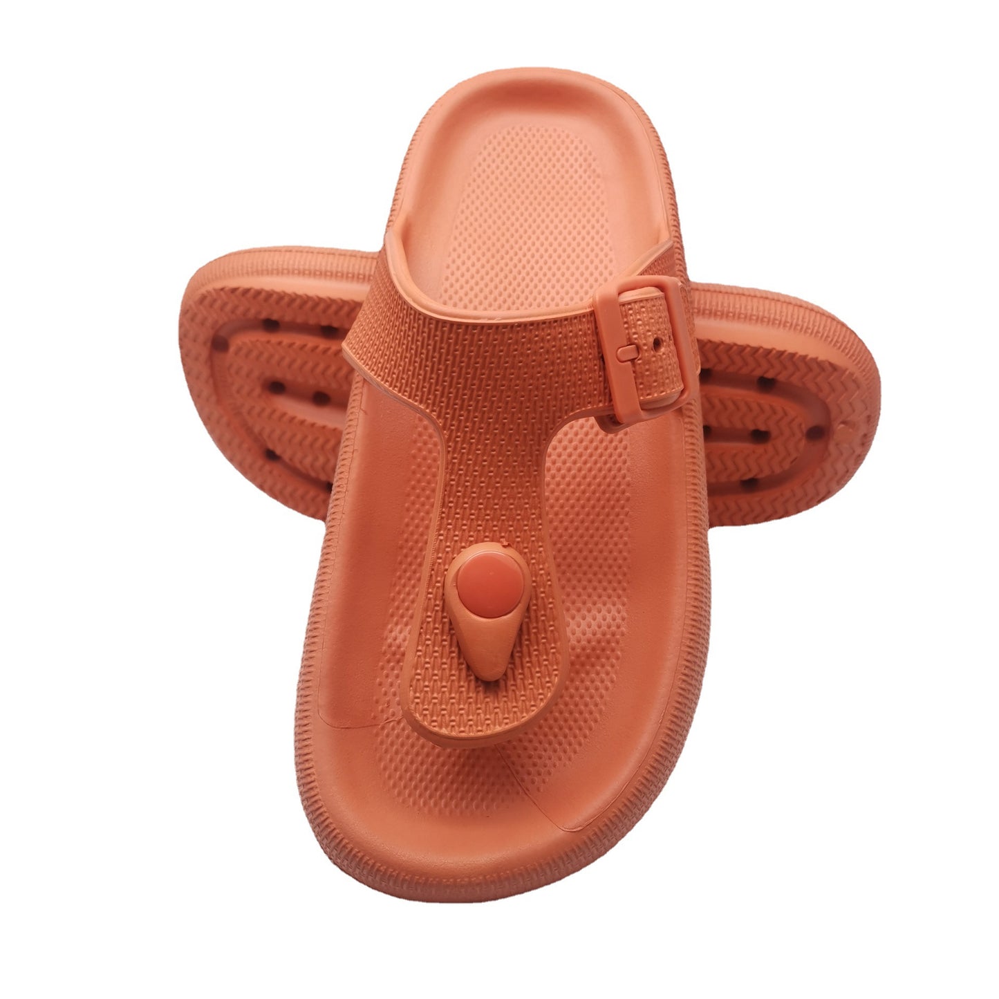 EVA spændeflip-flop mode skridsikre slip-on-sandaler udendørs dobbeltsidet strandsandal