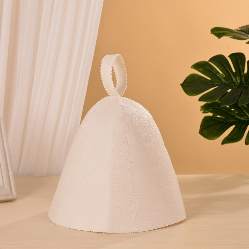 Thickened Felt Sauna Sweating Hat