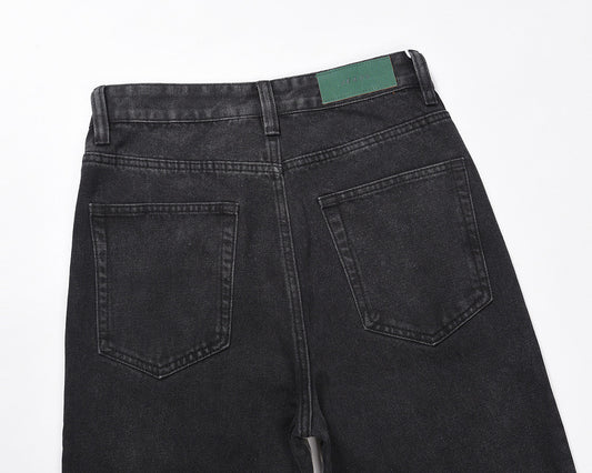 High Street Fashion Brand Washed And Distressed Retro Camouflage Pants