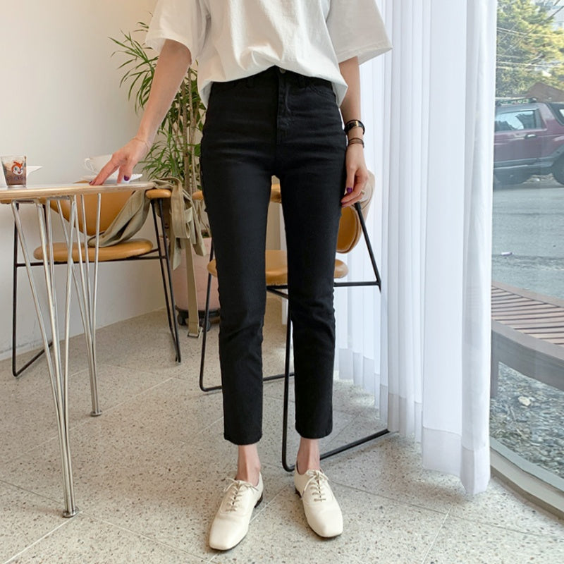 Thin Small Nine-point Cigarette Pipe Pants