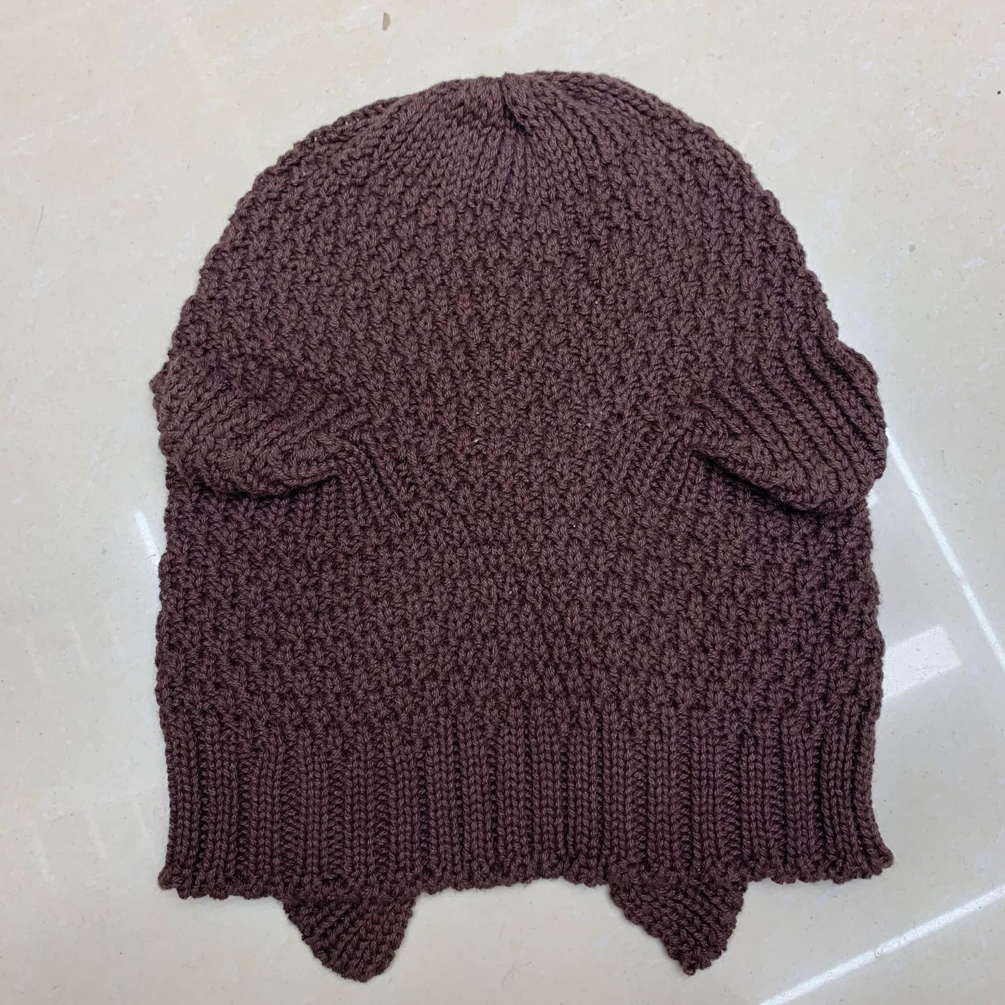 Cute Age-defying Knitted Hat With Horns