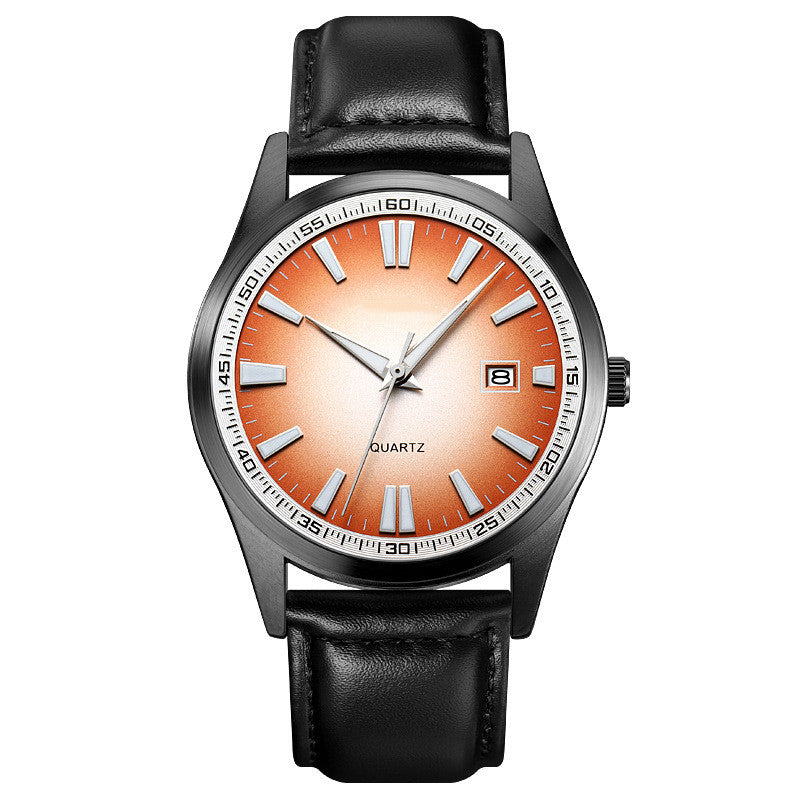 Round Large Dial Men's Watch