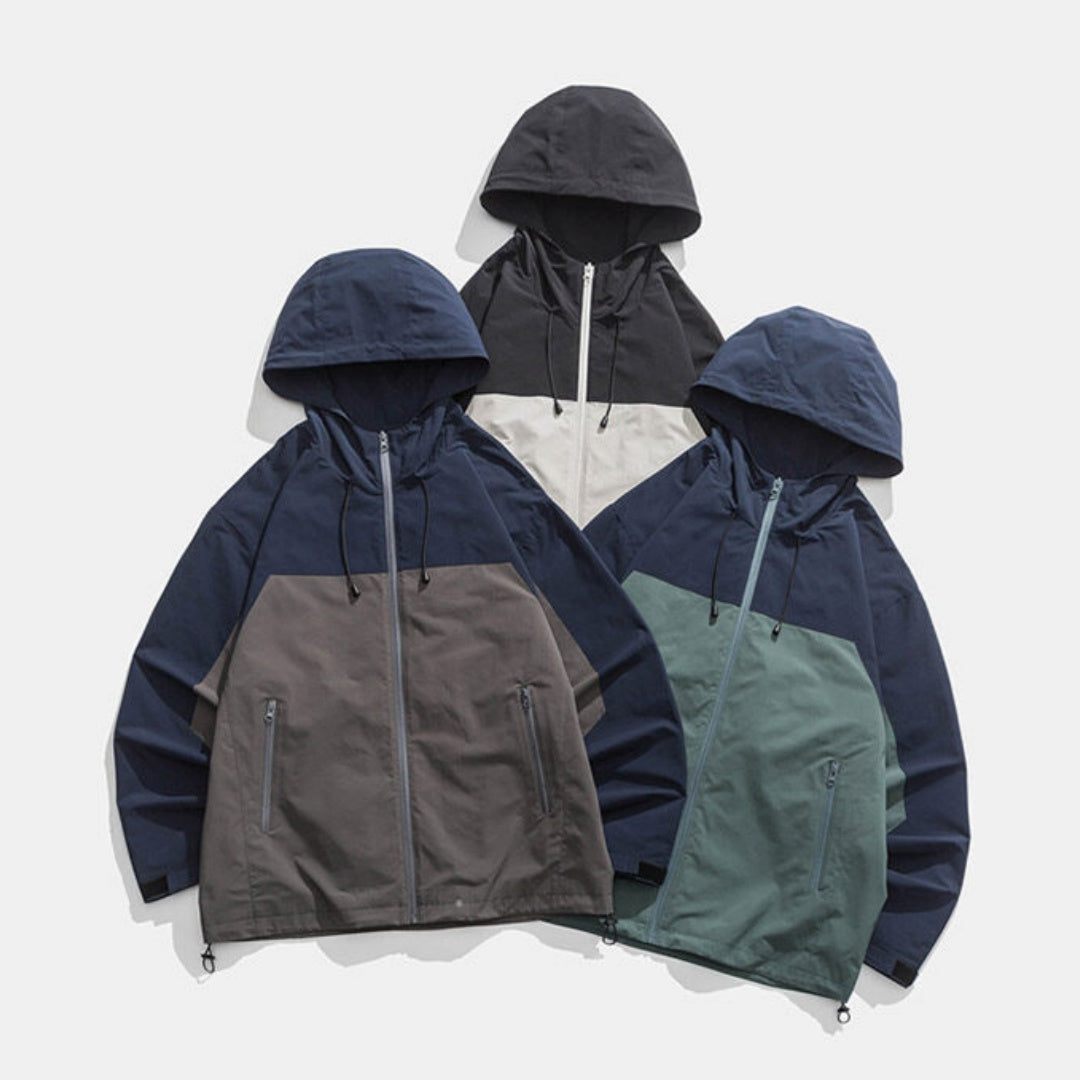 Spring And Autumn New Jacket Hooded Coat For Men